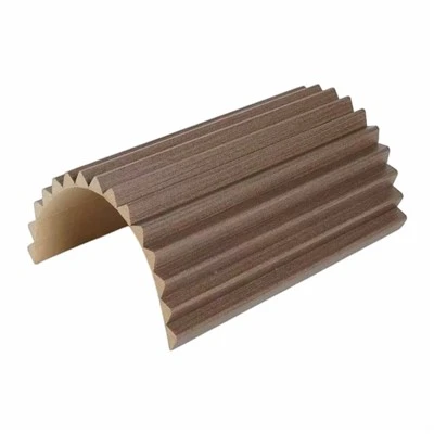 Asimetrik 3D Duvar Kaplaması PVC Kavisli İç Mekanlar