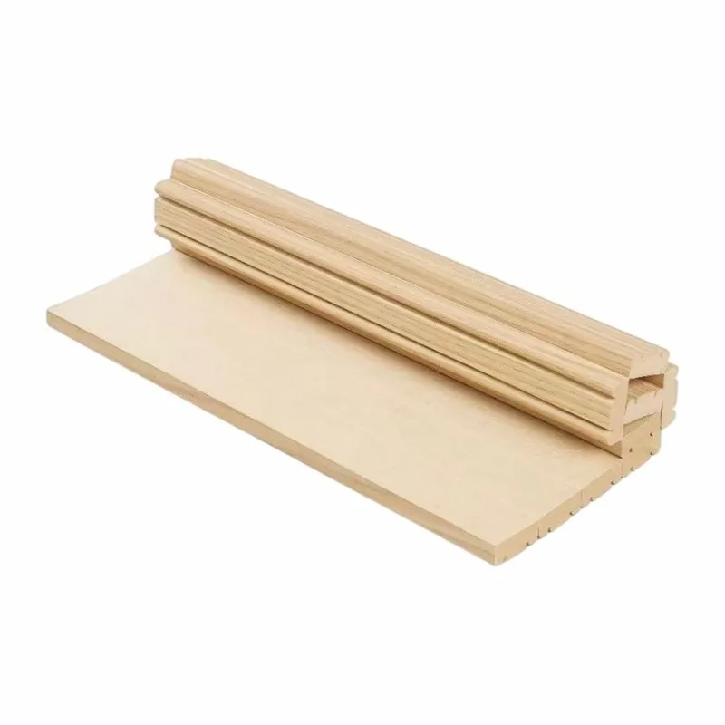 Triangular Prism Wall Panel Flexible MDF Kraft factory